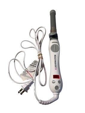 BEACHWAVER S1 Ceramic Rotating Curling Wand 1” curls waves